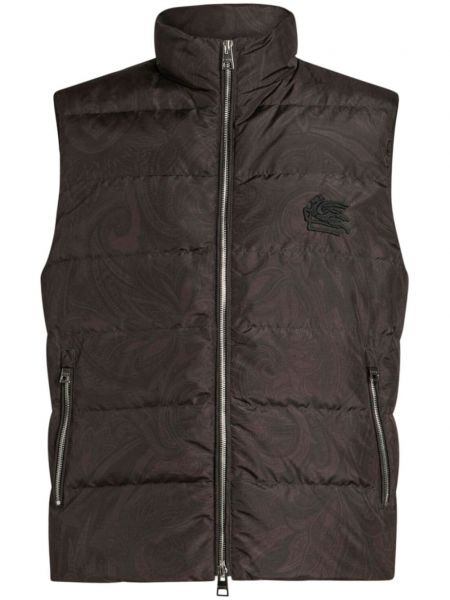 Quiltet vest Etro brun