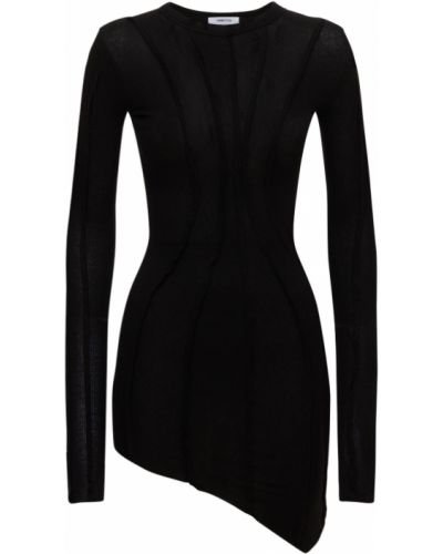 Černé mini šaty Sami Miro Vintage