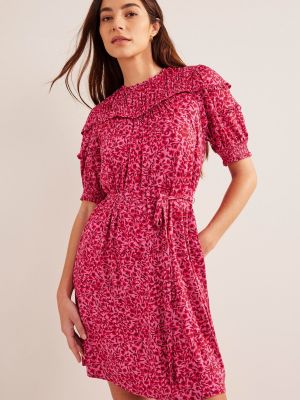 Платье мини Boden розовое