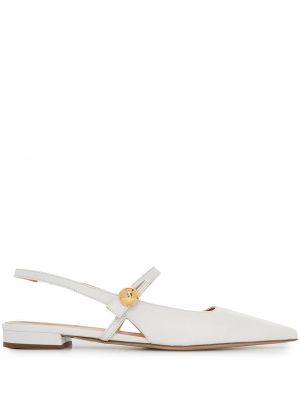 Slingback ballerinasko Madison.maison hvit