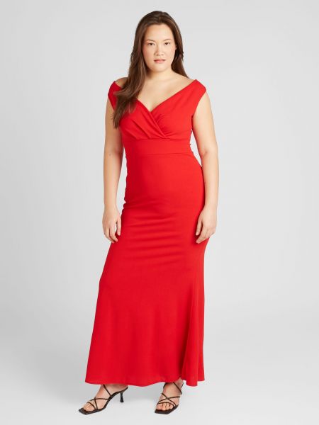 Večernja haljina Wal G. crvena