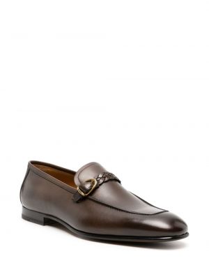 Nahast loafer-kingad Tom Ford pruun