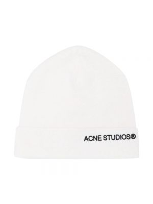 Czapka Acne Studios biała