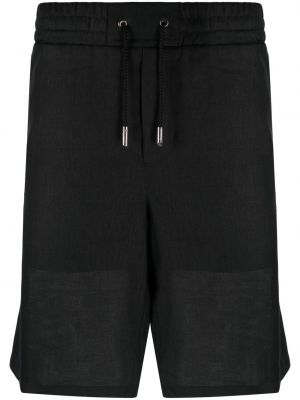 Bermuda kratke hlače s vezom Billionaire crna