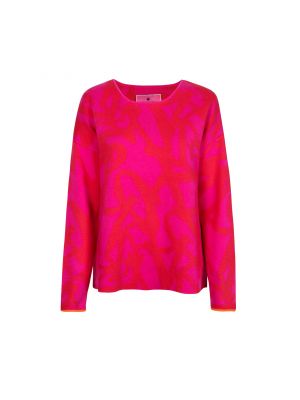 Пуловер Lieblingsstück розово