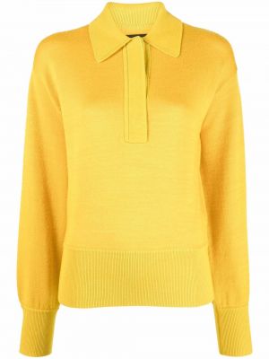 Jersey manga larga de tela jersey Isabel Marant amarillo
