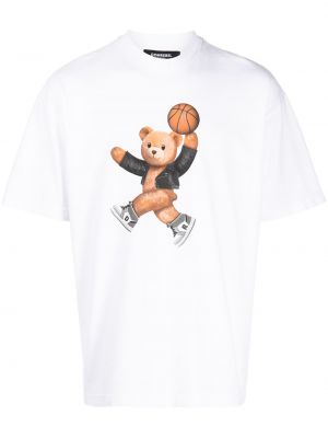 T-shirt do koszykówki z printem Domrebel