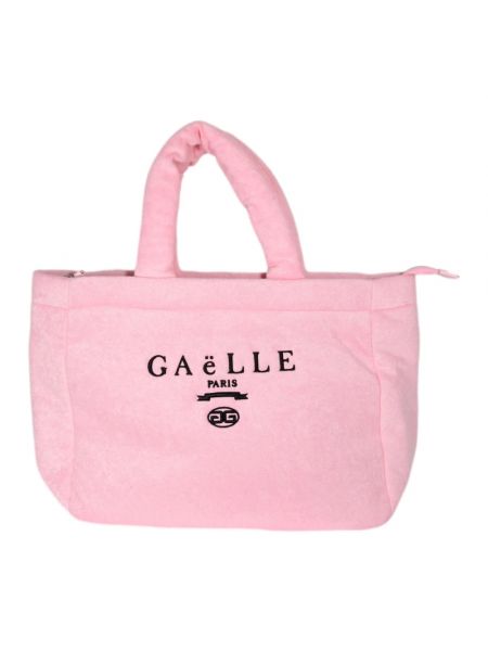 Shopper handtasche mit taschen Gaëlle Paris pink