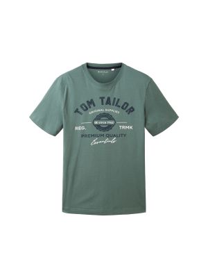 Μπλούζα Tom Tailor πράσινο