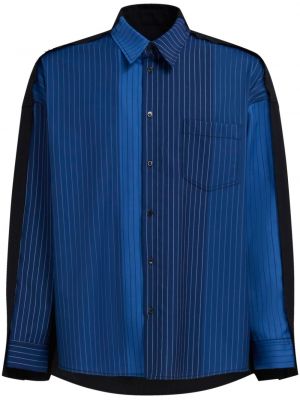 Chemise à rayures Marni bleu