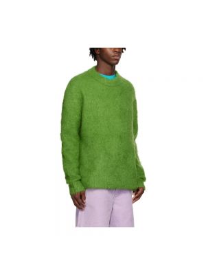 Suéter de lana mohair Acne Studios verde