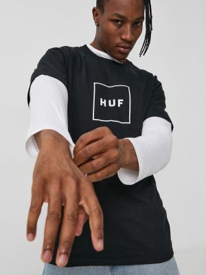 Bavlněné tričko s potiskem Huf