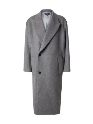 Manteau Bardot gris