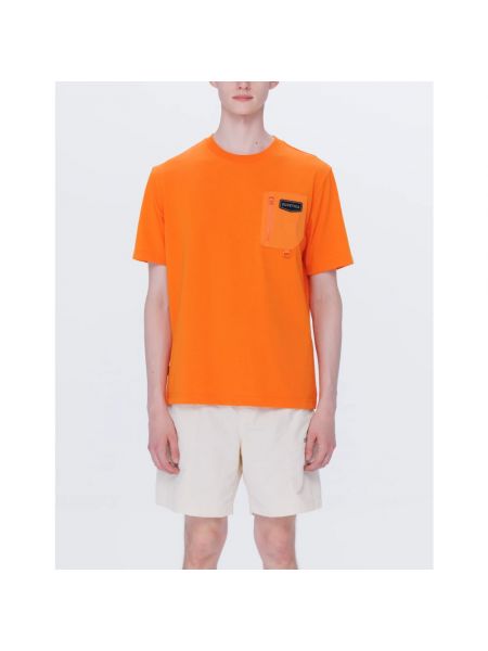 Camiseta con bolsillos Duvetica naranja