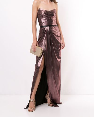 Večerní šaty Marchesa Notte fialové