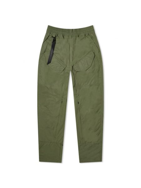 Нейлоновые брюки милитари Alpha Industries зеленые