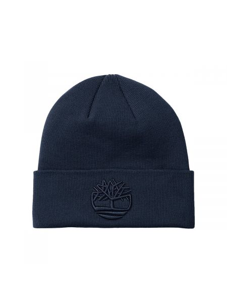Niebieska haftowana czapka Timberland