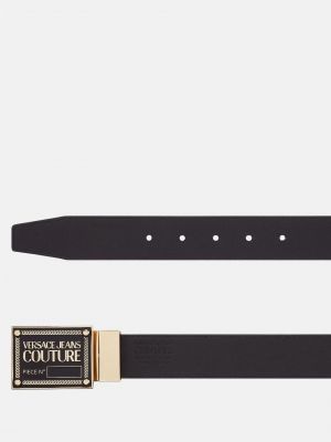 Oboustranný kožený pásek Versace Jeans Couture
