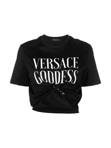 T-shirt Versace noir