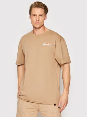 T-shirt Ellesse, brązowy