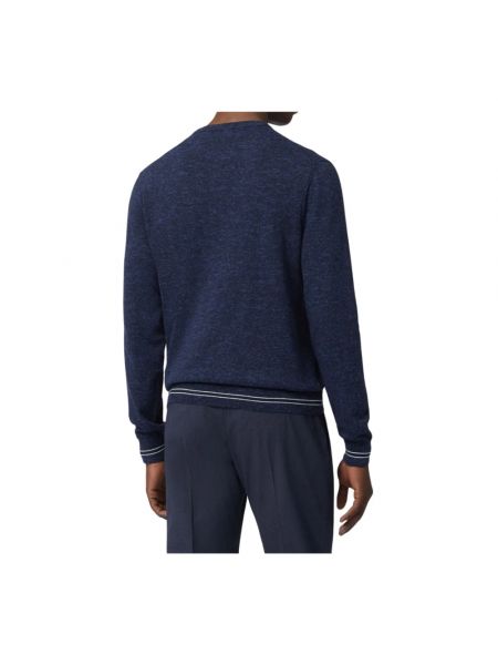 Jersey de lino de tela jersey Harmont & Blaine azul