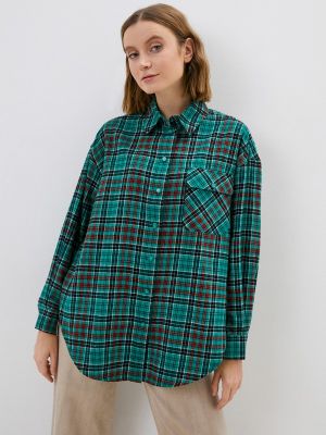 Рубашка Ruxara зеленая