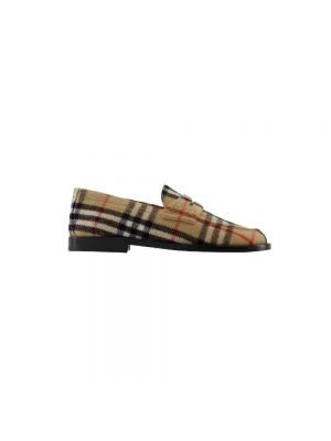 Beżowe loafers Burberry