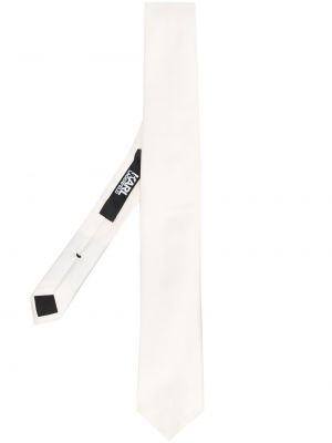 Копринена вратовръзка Karl Lagerfeld бяло
