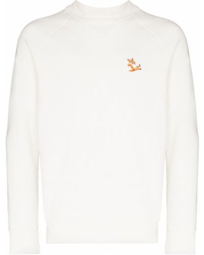 Sweatshirt Maison Kitsuné hvit