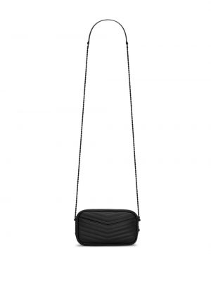 Prošívaná taška přes rameno Saint Laurent černá