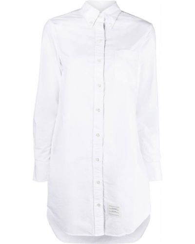 Φόρεμα Thom Browne λευκό