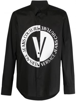 Džinsa krekls ar apdruku Versace Jeans Couture