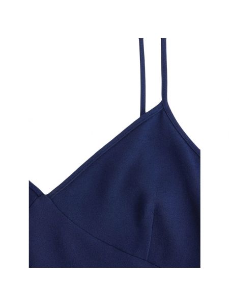 Bluse mit v-ausschnitt Ami Paris blau
