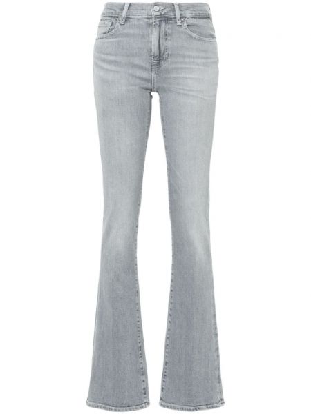 Flared jeans 7 For All Mankind grå