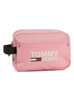 Kufr Tommy Jeans růžový