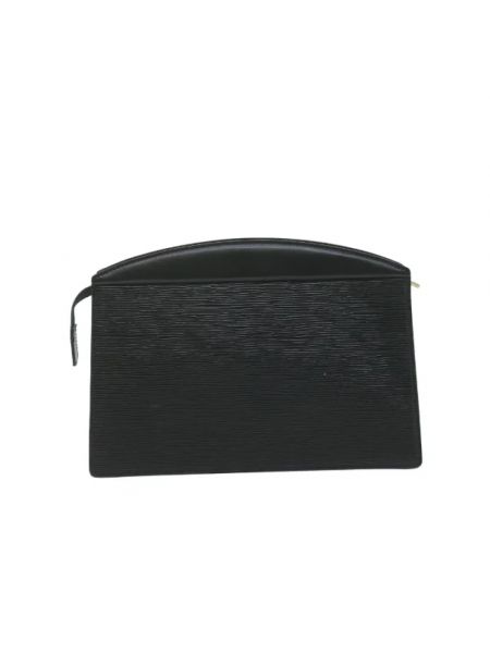 Bolso clutch retro Louis Vuitton Vintage negro