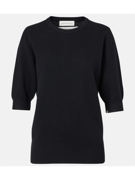 Kashmir striktrøje Extreme Cashmere sort