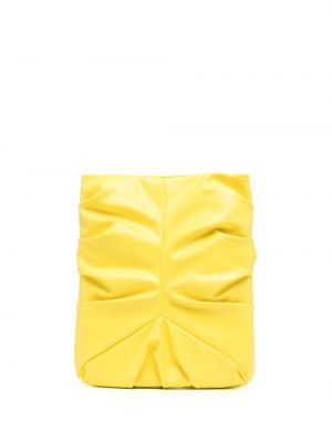 Usnjena pisemska torbica A.w.a.k.e. Mode rumena