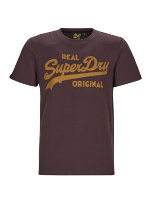 T-shirt Superdry bordeaux