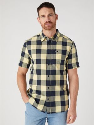 Рубашка Wrangler зеленая