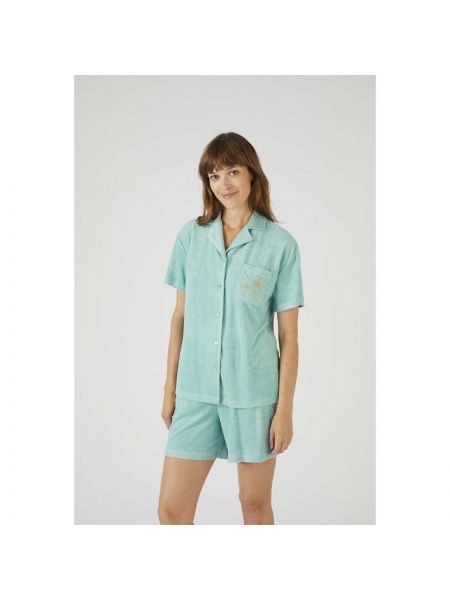 Pijama Damart verde