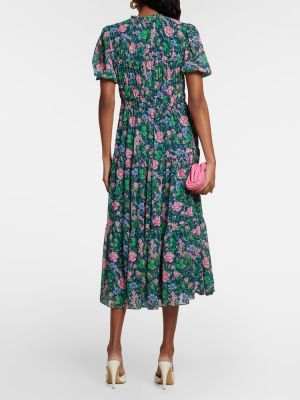 Květinové šifonové midi šaty Diane Von Furstenberg