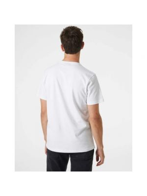 Camisa de algodón Helly Hansen blanco