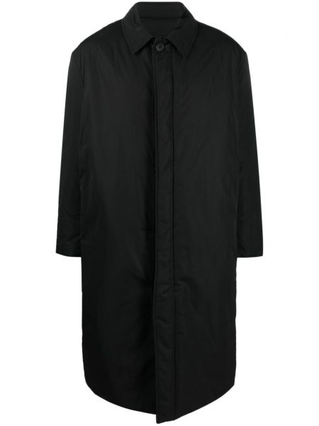 Μακρύ παλτό με κουμπιά The Row μαύρο