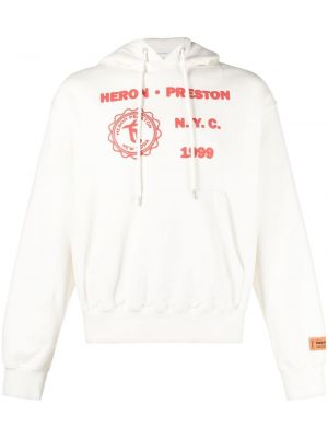 Bluza z kapturem Heron Preston biała