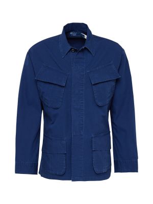 Prijelazna jakna Polo Ralph Lauren plava