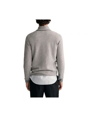Jersey cuello alto de lana de tela jersey Gant