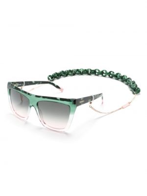 Saulesbrilles Missoni Eyewear zaļš