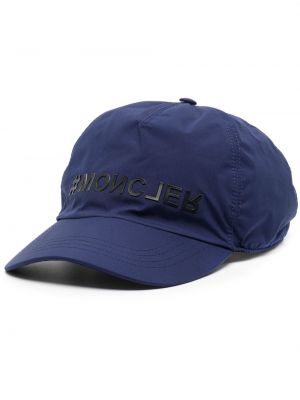 Kepurė su snapeliu Moncler Grenoble mėlyna