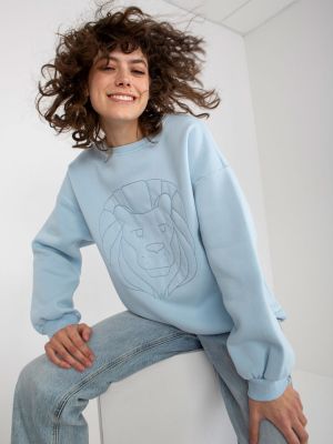 Siuvinėtas džemperis su gobtuvu Fashionhunters